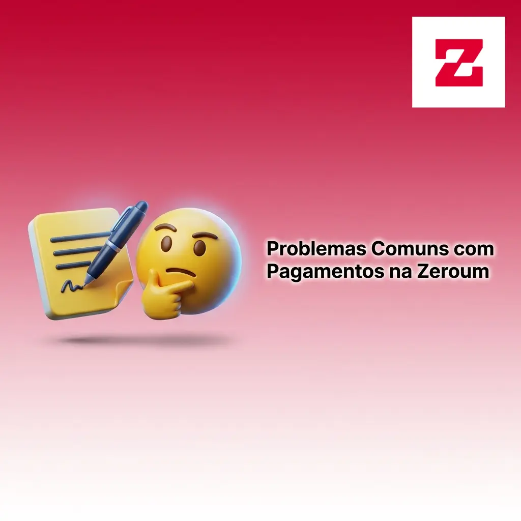 Problemas comuns com pagamentos na Zeroum: depósitos, saques, chave Pix e conta bloqueada